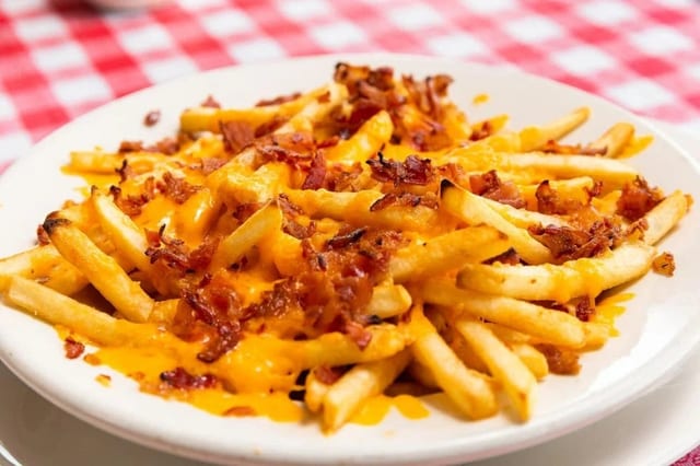 Bacon Cheese Fries.