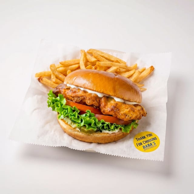 #6 Crispy Chicken Sandwich.