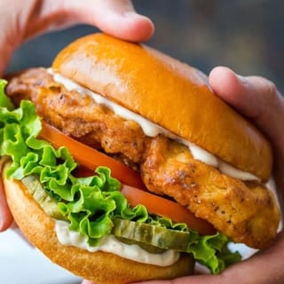 Crispy BBQ Chicken Breast Sandwich