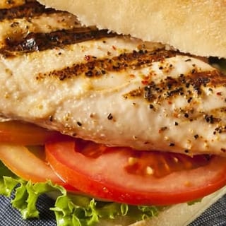 Cajun Grilled Chicken Breast Sandwich